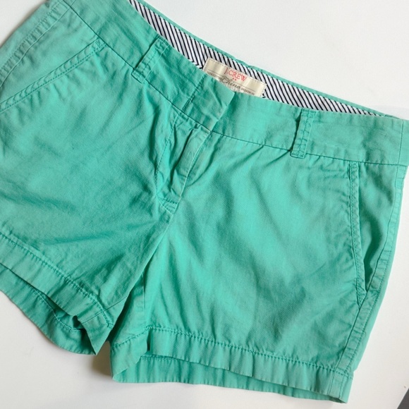 J crew teal chino shorts ❤️ - Picture 4 of 5